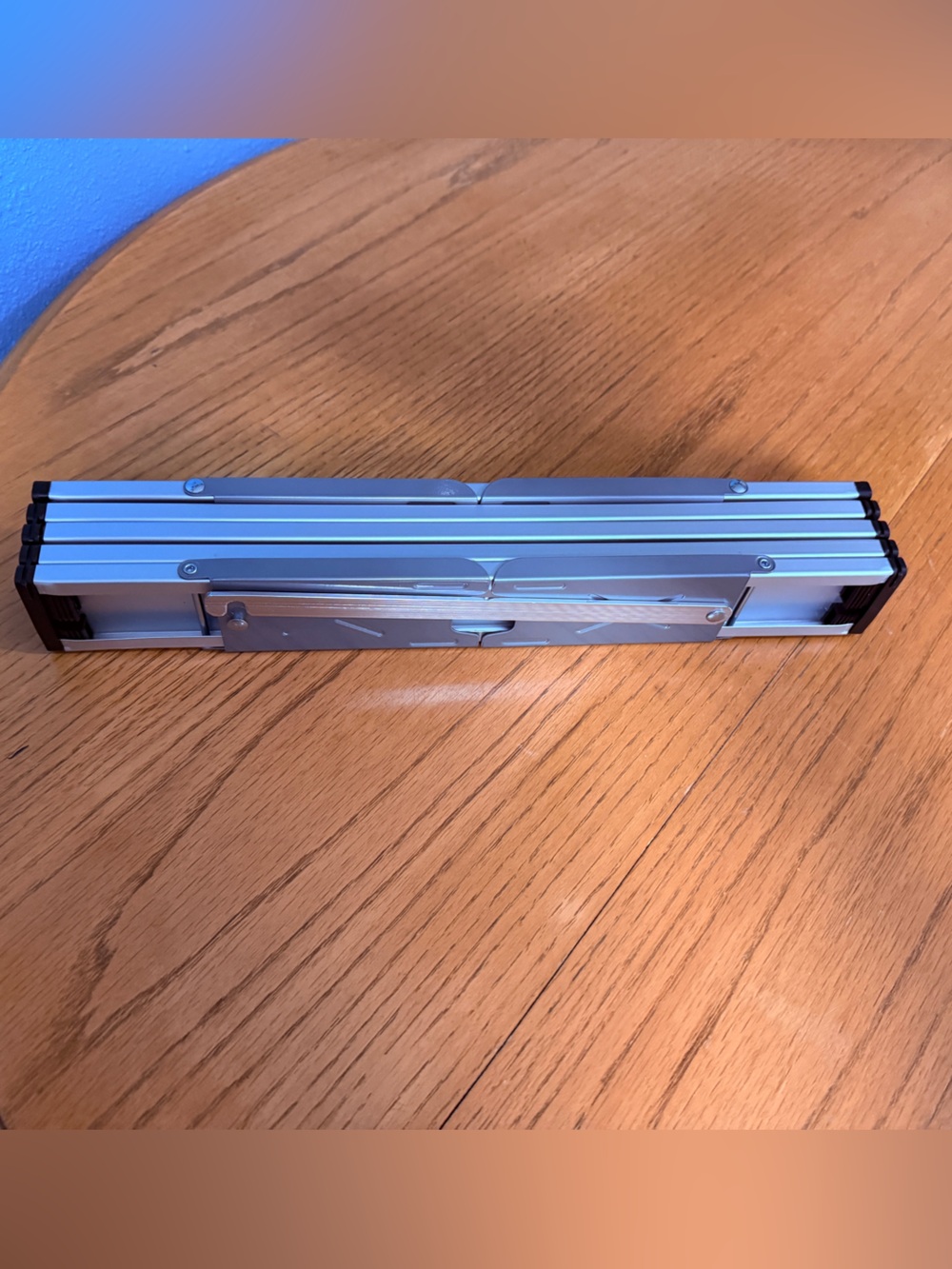 Ultralight Aluminum Folding Camping Table Mini Roll Up - Picture 4 of 4